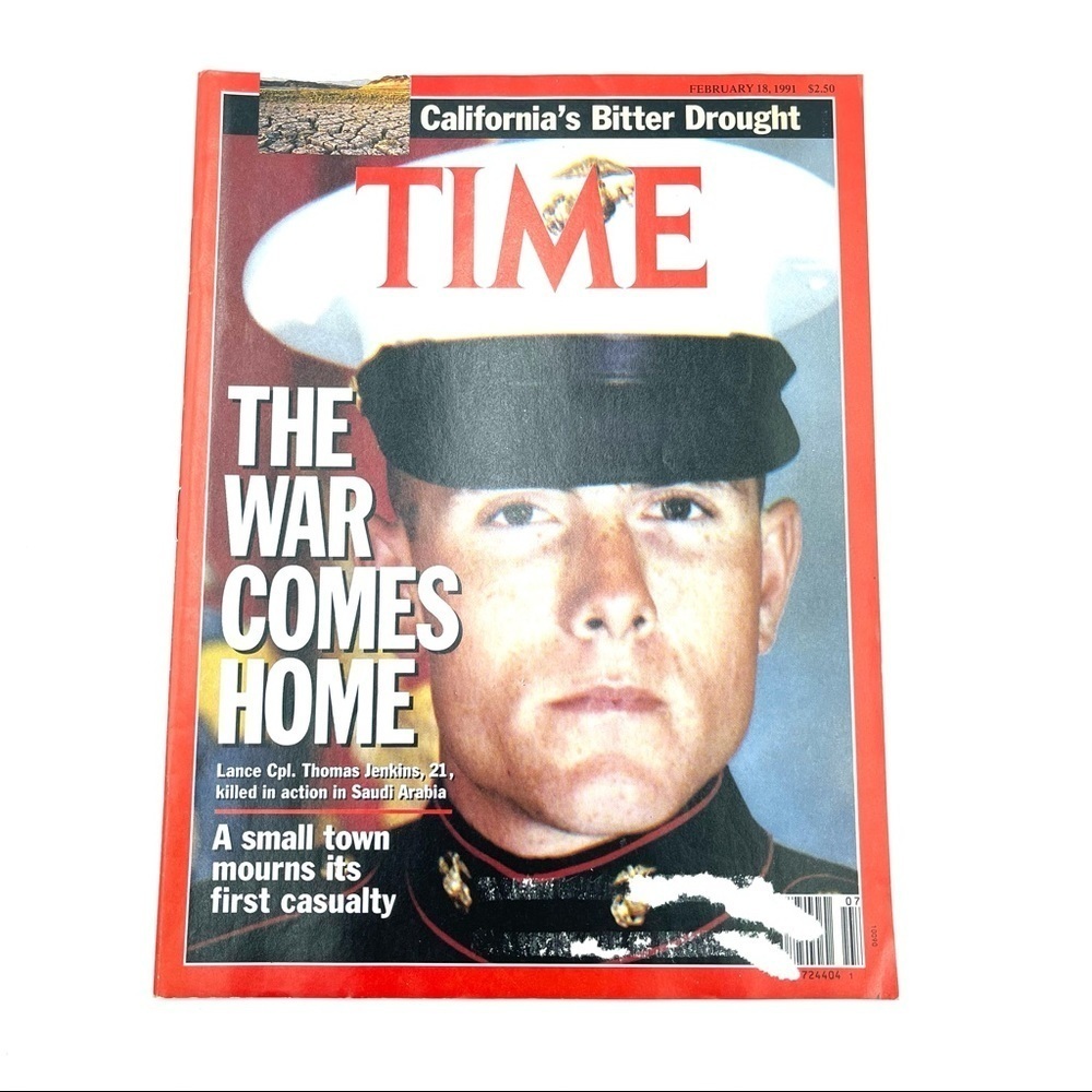 Time Magazine The War Comes Home 1991